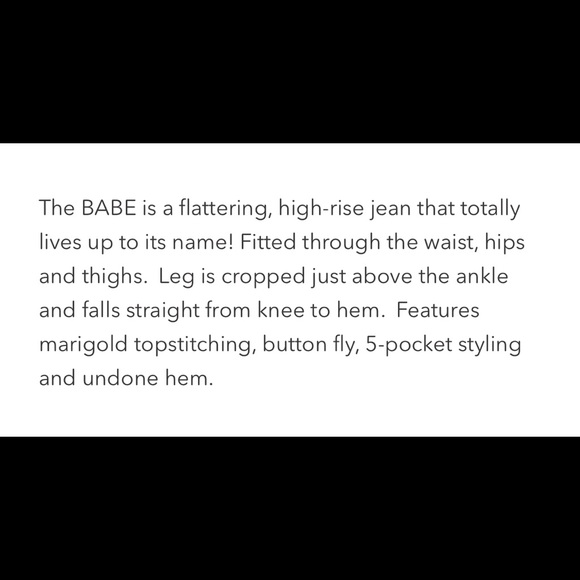 Amo Denim Babe in Vixen destroy - Picture 6 of 7